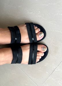 Best Offer ✨comfort Plus Black Heels (26cm)
