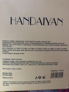 HANDAIYAN Love Lip Set