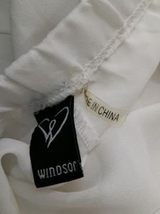 White Western Off Shoulder Top( woman's)