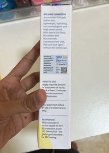 Plum Rice Water &amp; Niacinamide Hybrid Sunscreen SPF