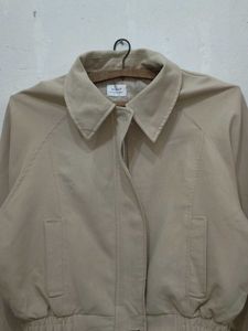 Neutral Cropped Jacket