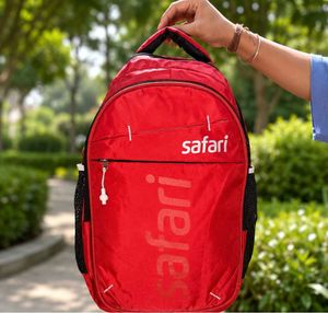 Red Safari Backpack