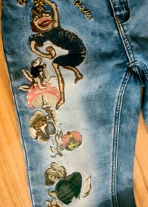 combo pack of jeans &amp; crop top