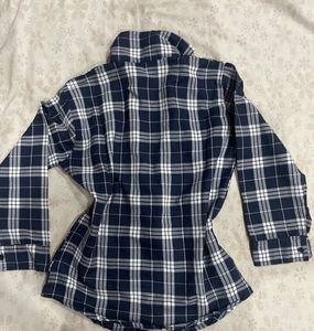 Classic Plaid Button-Up Shirt