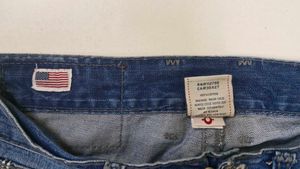 vintage Men's Designer Blue Jeans