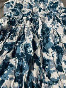 Blue Floral Sundress