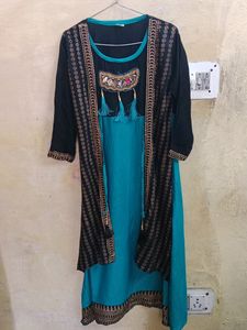 Women's Stylish Printed A-line Kurta