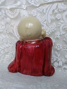 Adorable Monk Figurine - Playful Pose