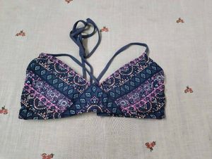 Boho Print Bikini Top