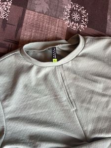 Sage Green Twist Front Dress