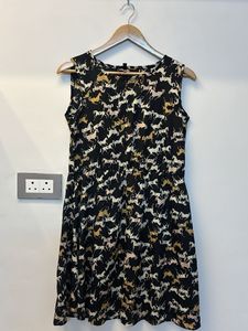 Horse Print Sleeveless Dress