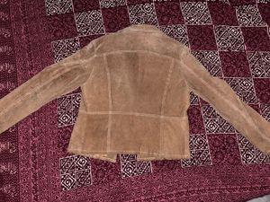 Wilsons Leather Brown Suede Jacket