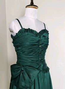 Emerald Green Party Dress