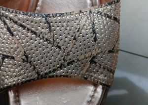 Sparkly Wedge Sandals - Size 40/ UK 7 - NEW
