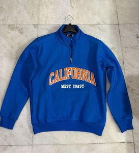 Nike California Blue Quarter Zip Pullover Sweatshi