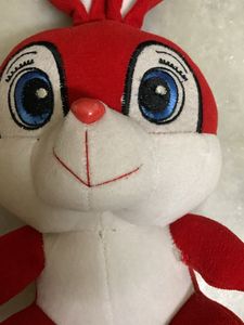 Play Toons Bunny Soft toy- Red