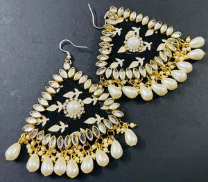 Fancy Party Wear Have Long Size Earrings