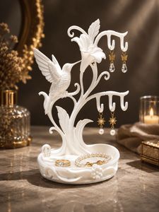 Elegant Hummingbird Jewelry Holder