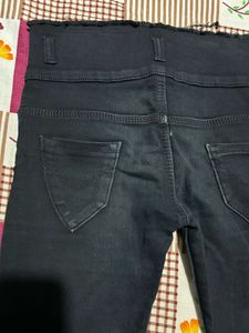 Black High Waist Skinny Jeans | Stretchable | Good