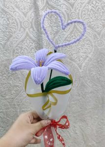 Handmade Pipe Cleaner Flower Bouquet