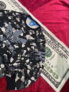 Adidas Camo Crewneck Sweatshirt