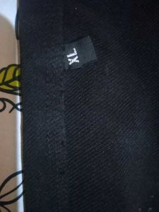 Black Casual Pants Xl size