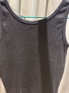 Primark Ribbed Button-Front Tank Top – XS