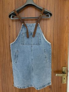 Denim Pinafore Dress