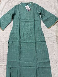 Branded Turquoise Kurta-By Shree