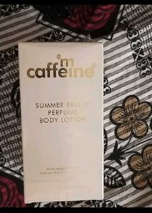 Caffeine Summer Breeze Perfume Body Lotion new