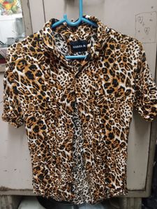 Cheetah🐆 Print Shirt👔!!! For Working Woman And Also A Fabulous College Girl!!😌😘