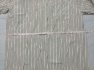 Unisex Striped Button-Down Shirt