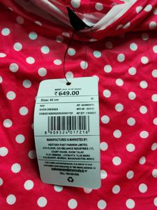 Cute Red Polka Dot Dress