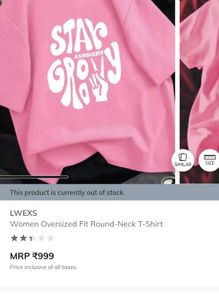 pink graphic t shirt