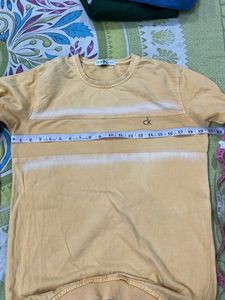 Sunny Yellow CK Sweatshirt for men