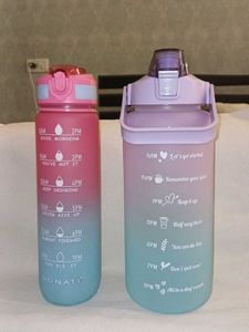 Gradient Water Bottle Set