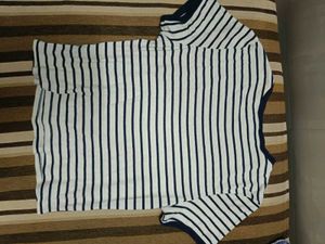 Striped Crew Neck T-Shirt
