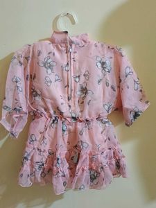 Floral Pink Top - New with Tags