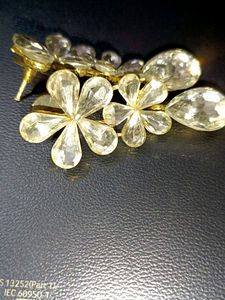 SHINING STONE DANGLING EARRINGS