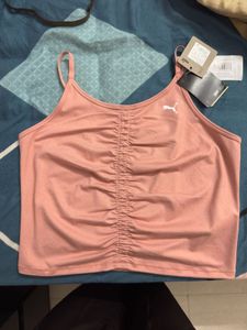 Puma Ruched Tank Top (New with tag) | Dry cell