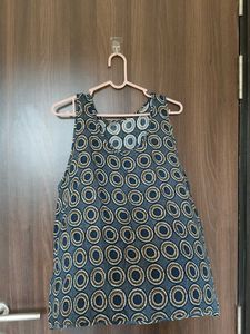 Stylish Printed Sleeveless Top