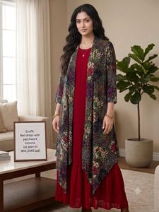western look long 1piece