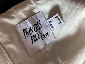 White Off-Shoulder Puff Sleeve Dress