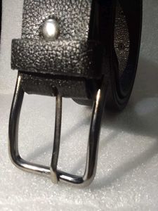 New  Men's fox Lather Belt Combo - Black &amp;