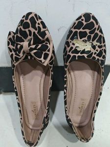 Cute Animal Print Ballet Flats