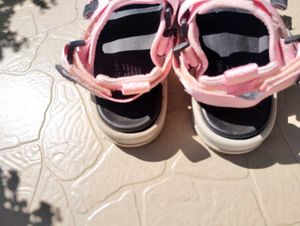 New Balance Pink velcro Sandals