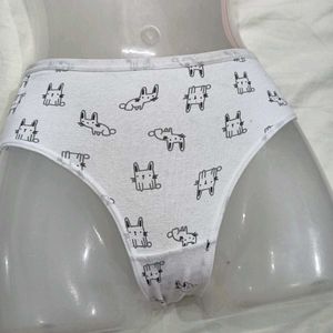 🪔 Cute Bunny Print Briefs