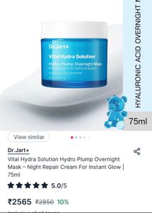 Dr.Jart+ Vital Hydra Solution Overnight Mask
