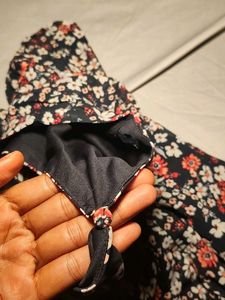 Floral Print Mini Dress