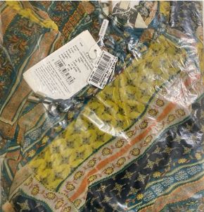 LABEL RITU KUMARPrinted Round-Neck A-line Dress